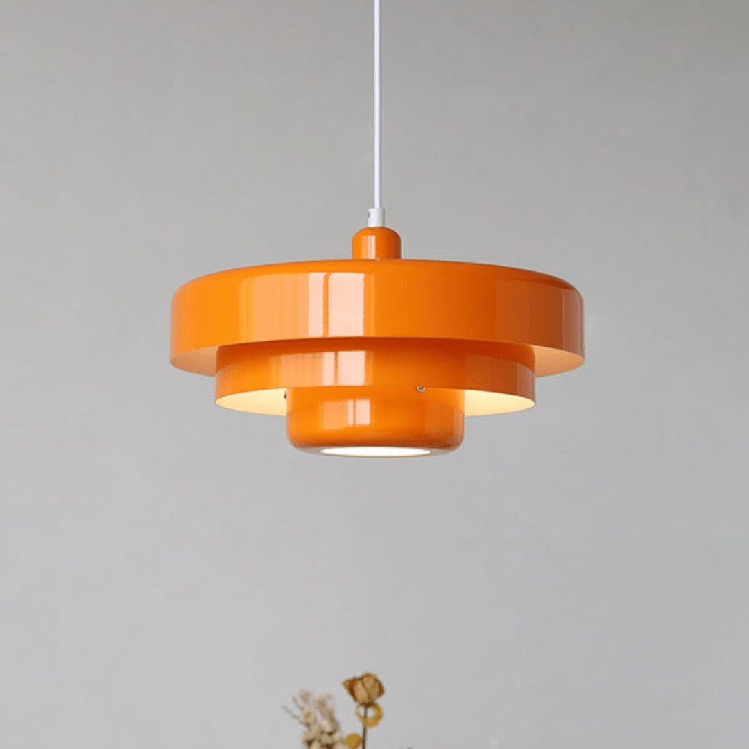 Vintage Metalen Plafondlamp Met Led-Verlichting