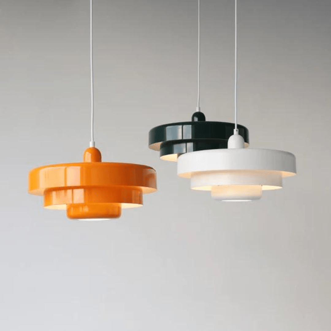 Vintage Metalen Plafondlamp Met Led-Verlichting