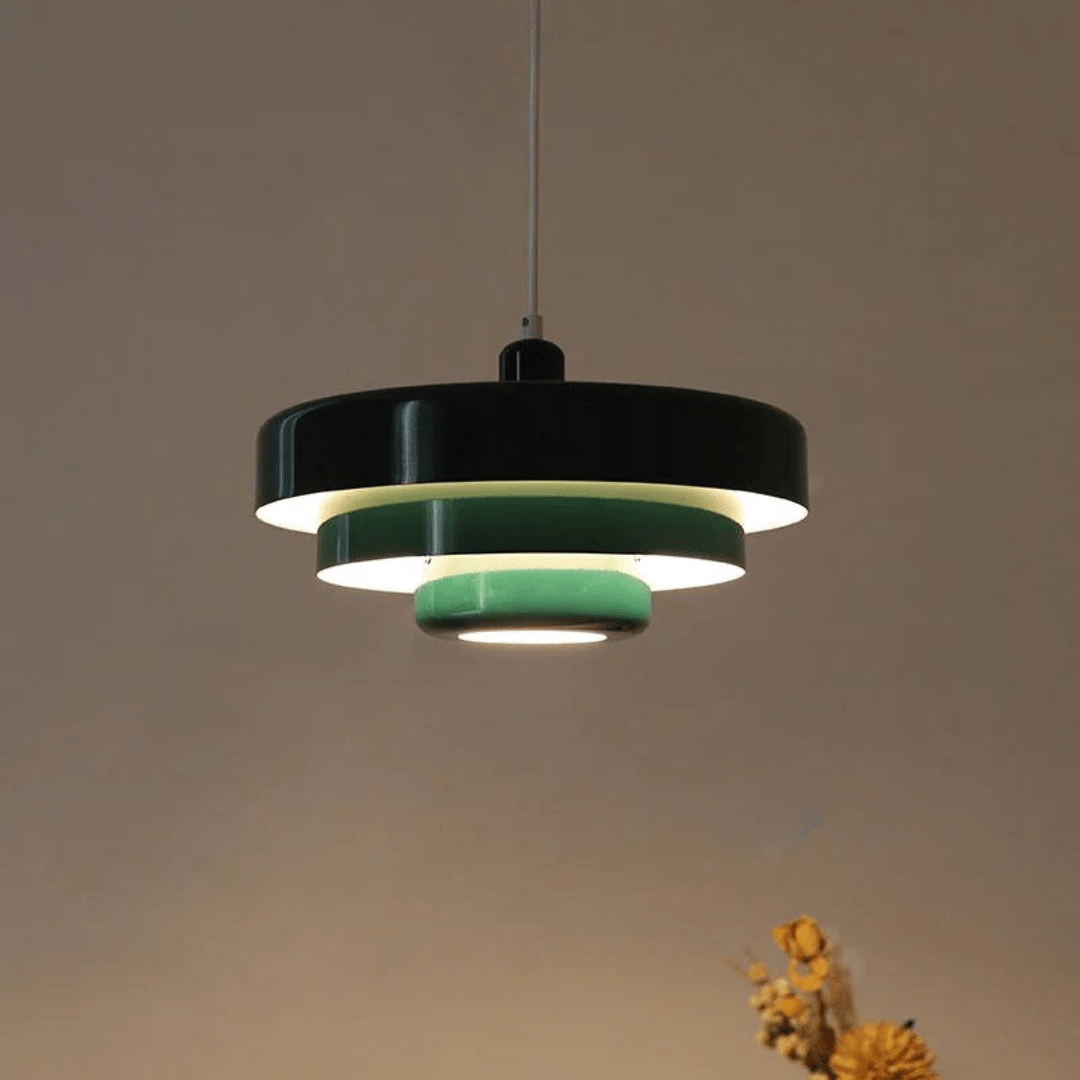 Vintage Metalen Plafondlamp Met Led-Verlichting