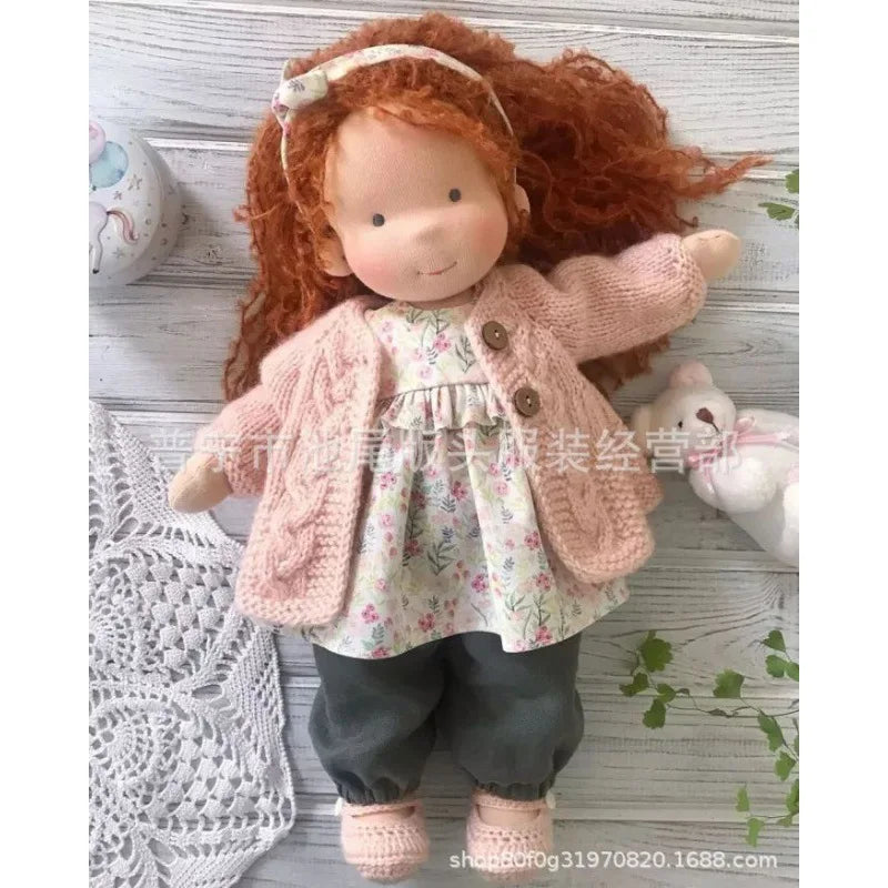 Mila Waldorfstijl Katoenen Knuffelpop
