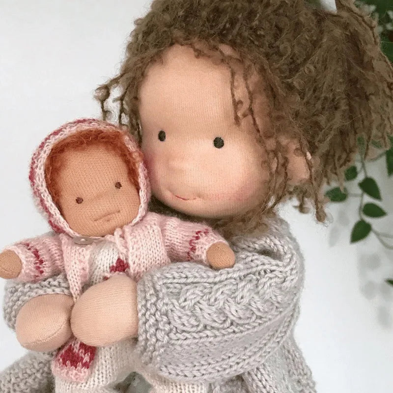 Mila Waldorfstijl Katoenen Knuffelpop