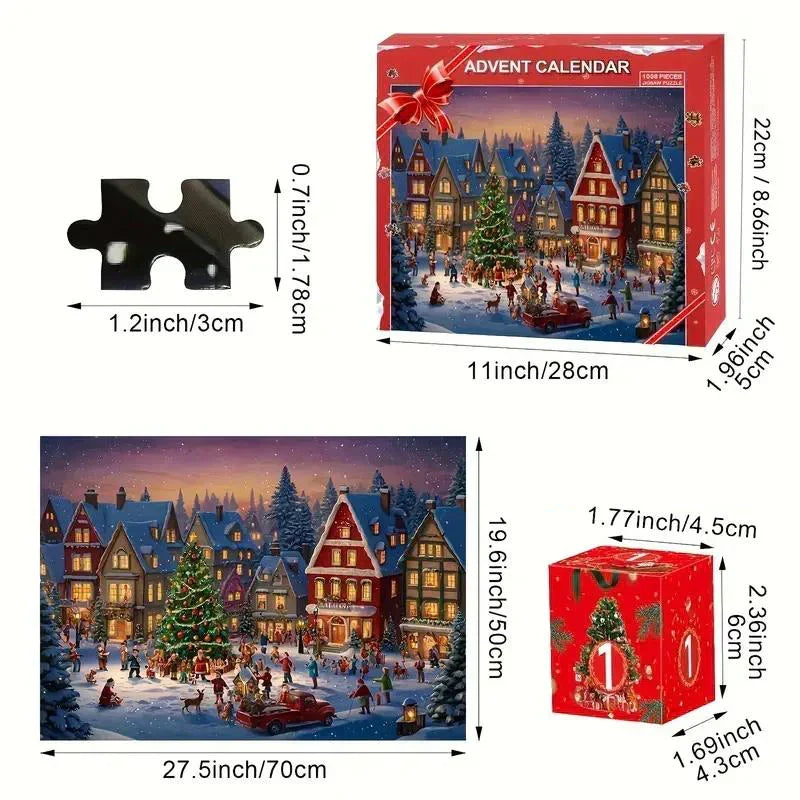 Adventskalender Kerstpuzzel