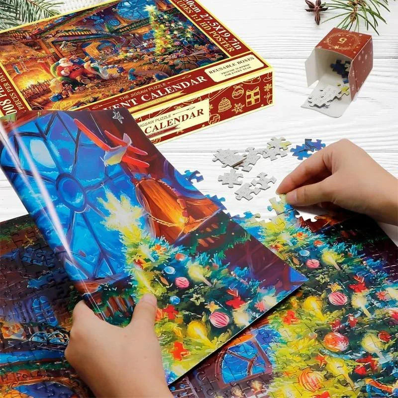 Adventskalender Kerstpuzzel