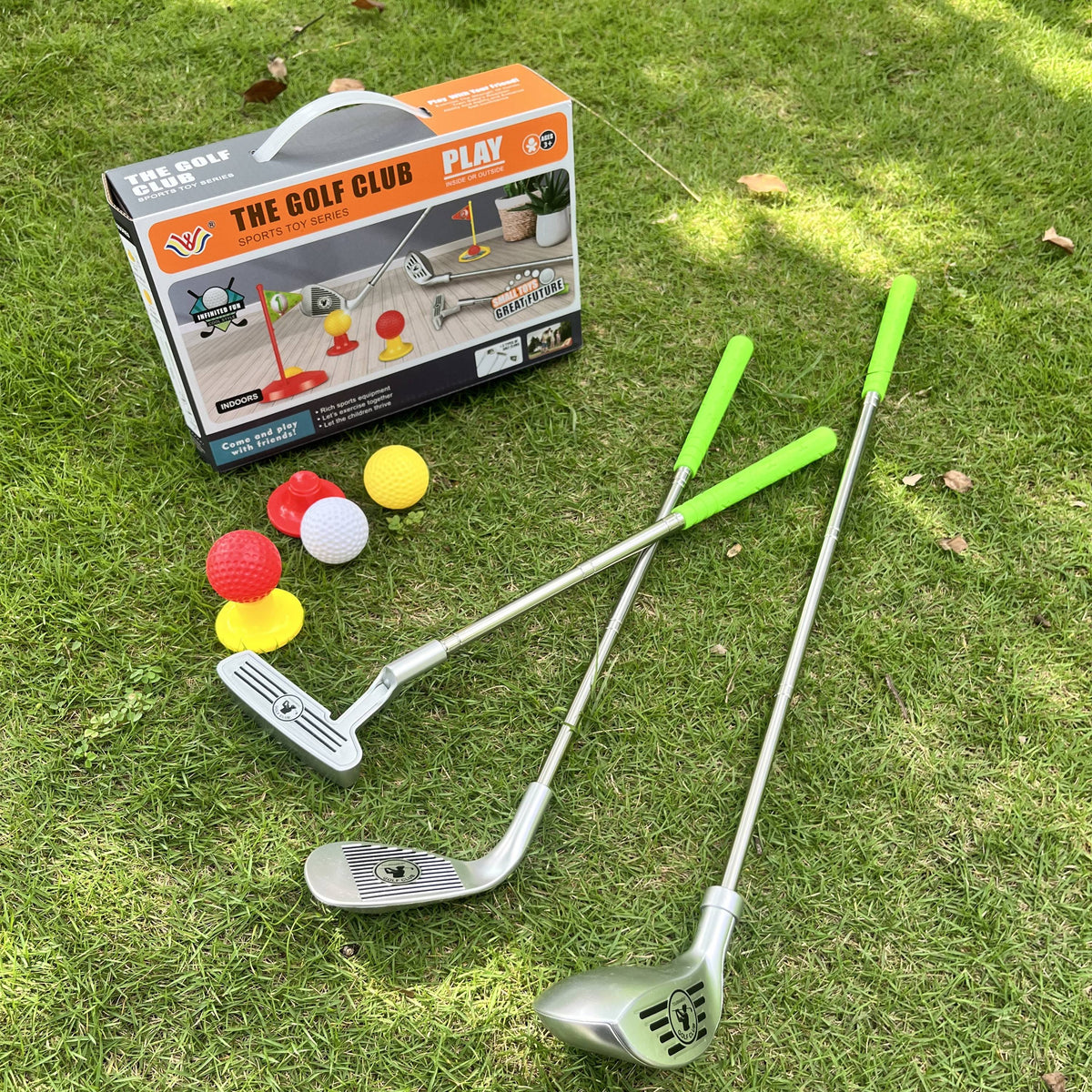 Kinderen Golfset Met Verstelbare Clubs