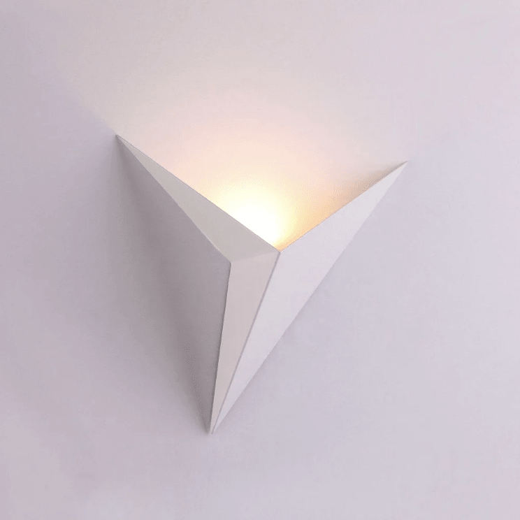 LED Wandlamp Driehoekig Design