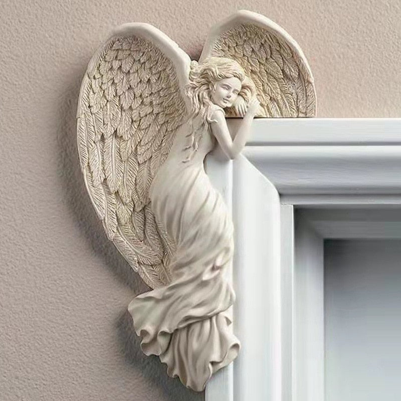 Engel decoratief hoekbeeldje