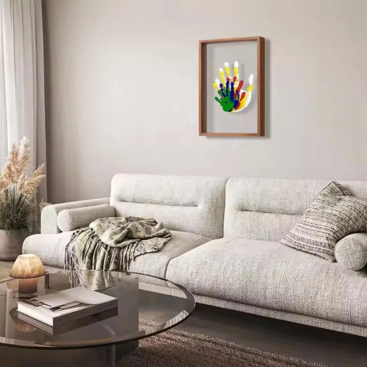 Eerste Contact Baby Hand- En Voetafdrukset
