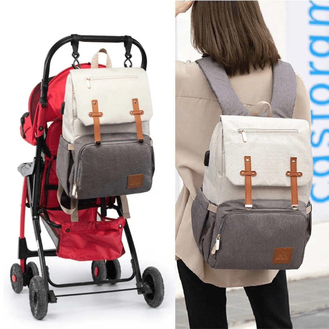 Stijlvolle Luierrugzak 30L