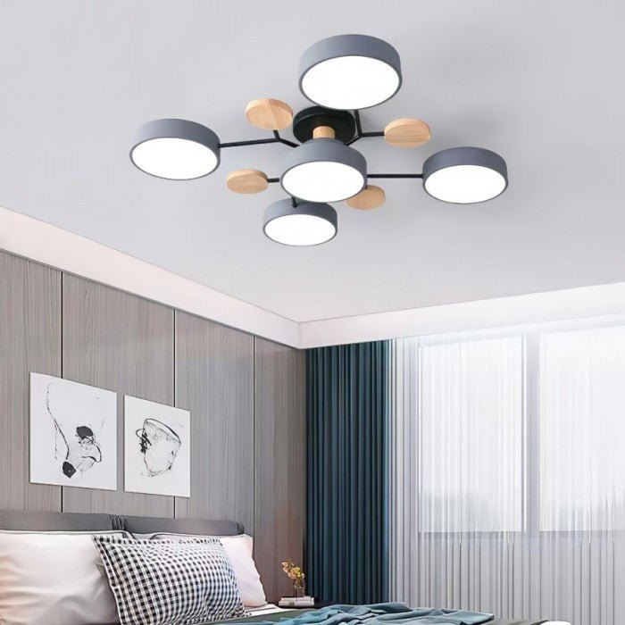 Nordora Scandinavische LED-plafondlamp