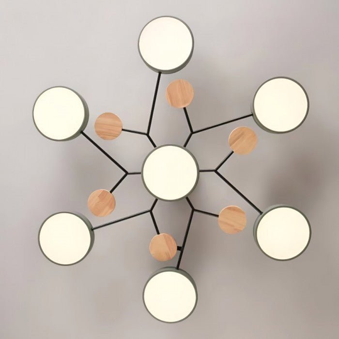 Nordora Scandinavische LED-plafondlamp
