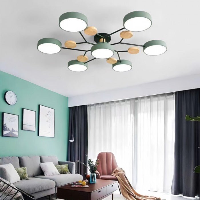 Nordora Scandinavische LED-plafondlamp