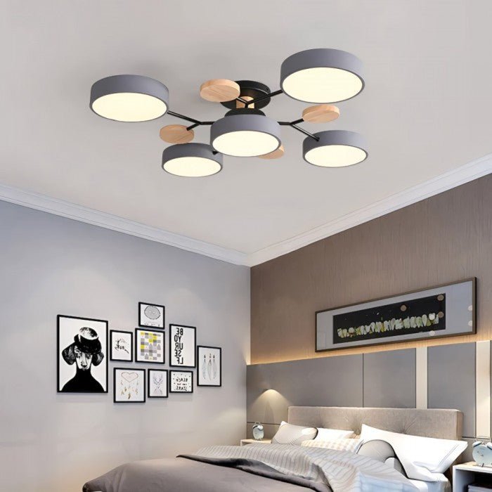 Nordora Scandinavische LED-plafondlamp
