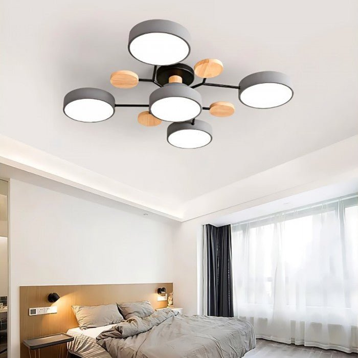 Nordora Scandinavische LED-plafondlamp