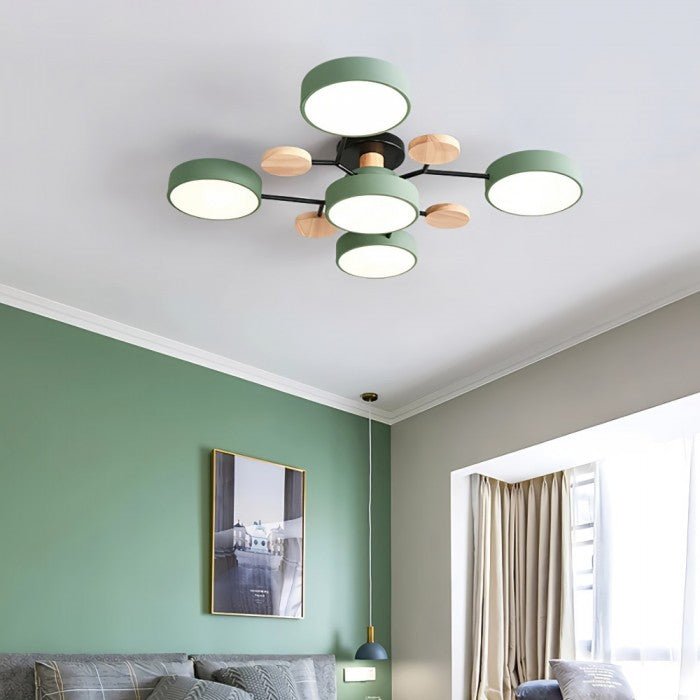 Nordora Scandinavische LED-plafondlamp