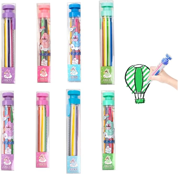 8 In 1 Draagbaar Kleurpotlood