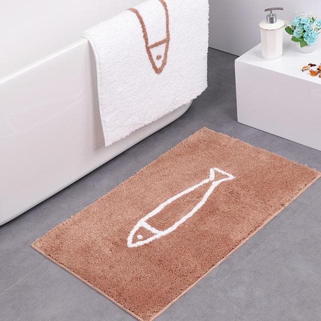 Weelderige Chenille Badmat met Anti-Slip