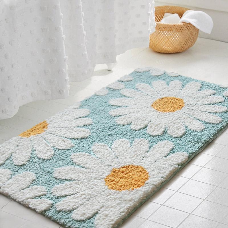 Zachte Bloemen Badmat