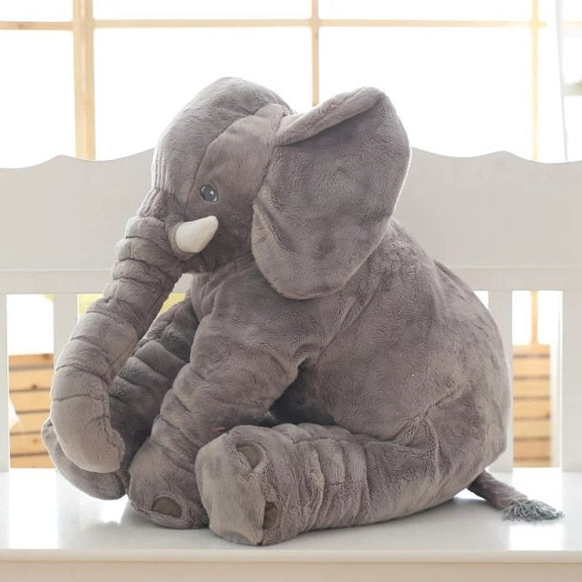 Baby knuffelkussen olifant