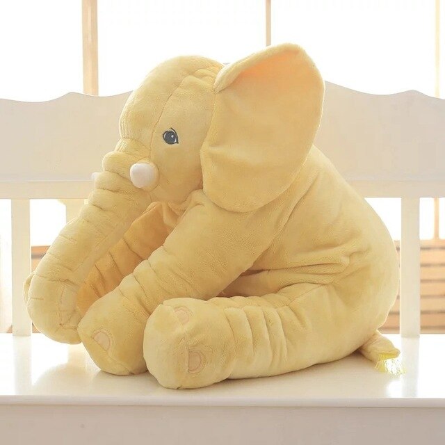 Baby knuffelkussen olifant