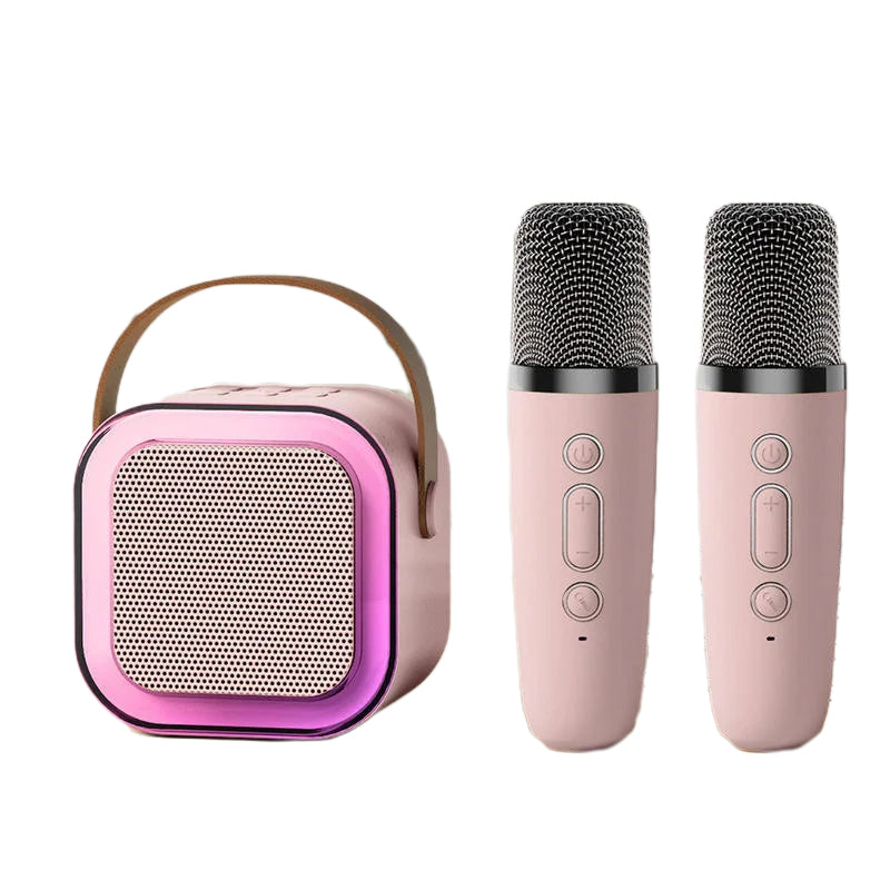 Mini draagbare karaoke set