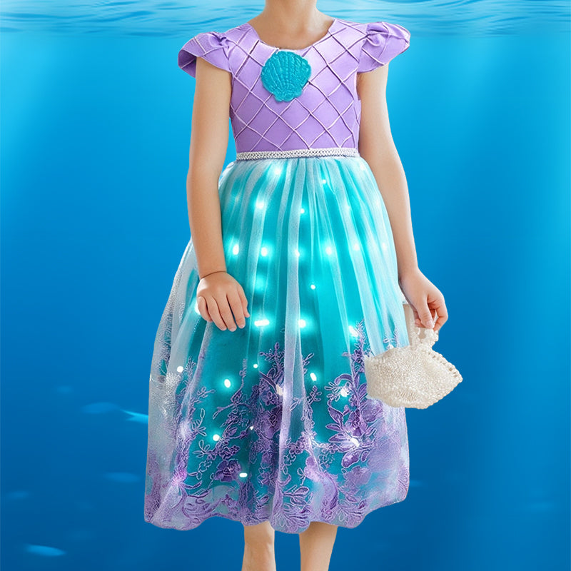 Prinsessenjurk met lichtgevende effecten