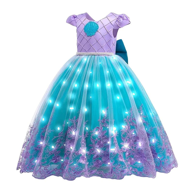 Prinsessenjurk met lichtgevende effecten