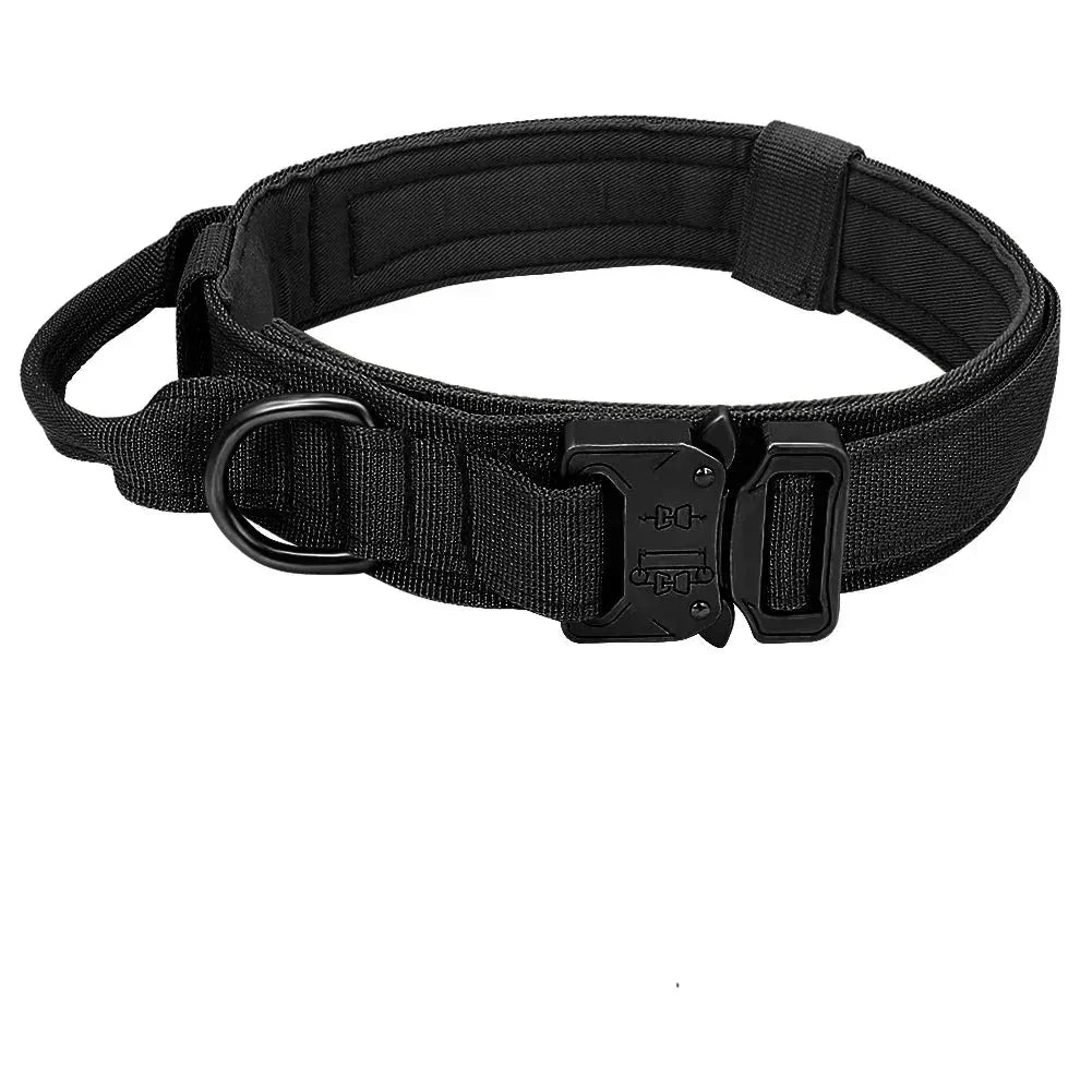 Tactische Hondenhalsband met Controlegreep