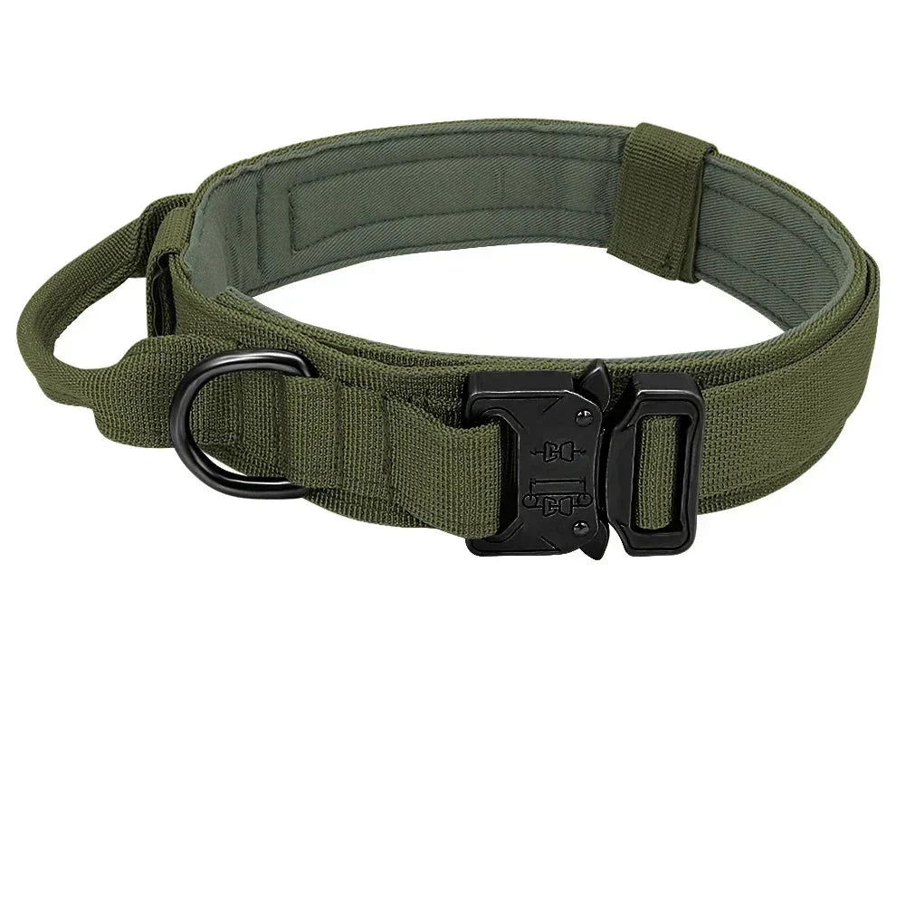 Tactische Hondenhalsband met Controlegreep