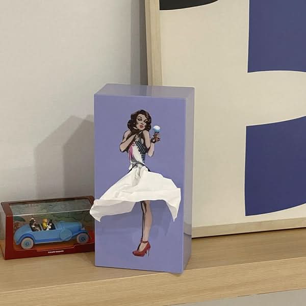 Rock speelse tissue box