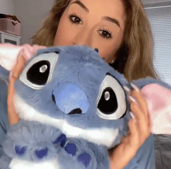 Ademende Pluche Knuffel met Muziek en Licht