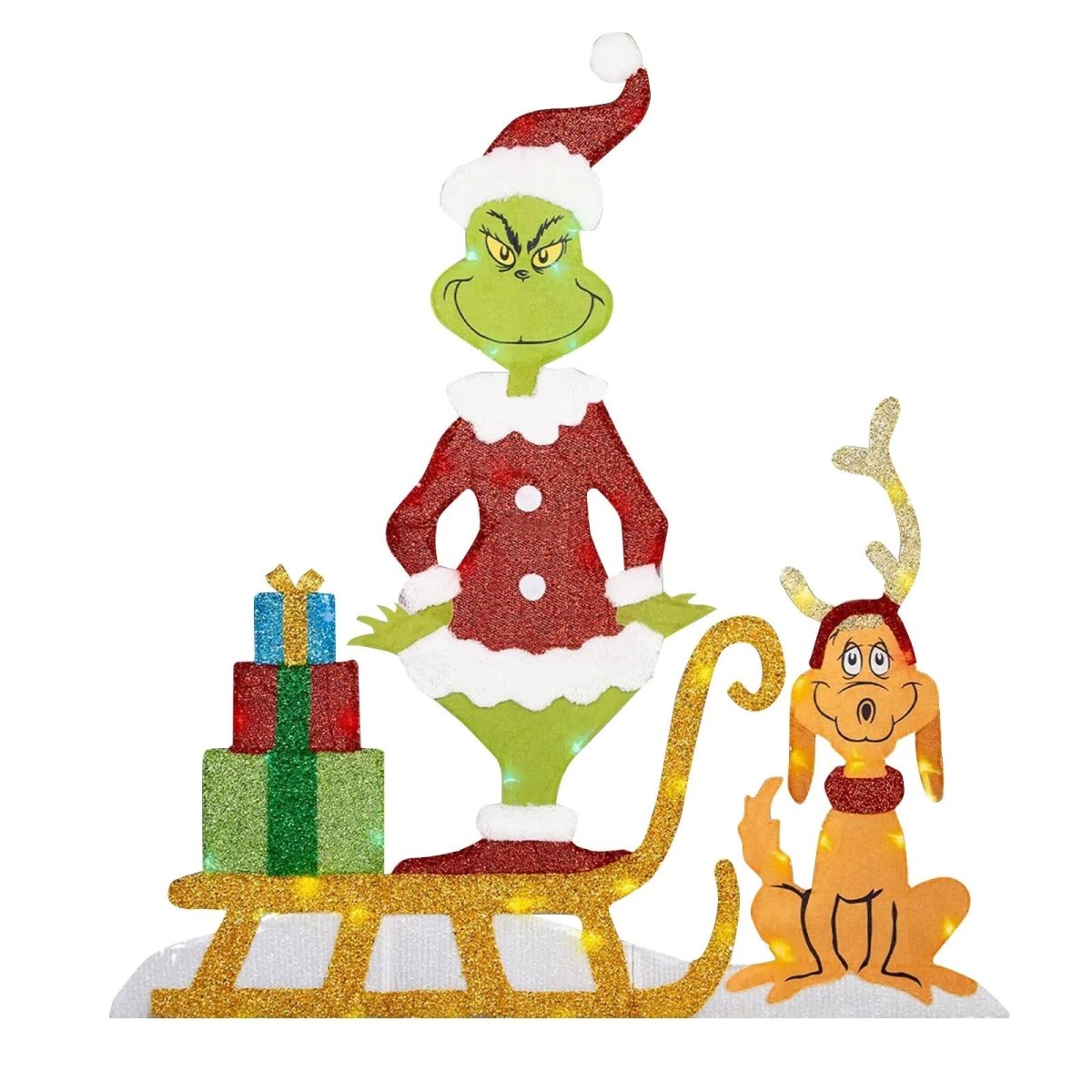 Grinch LED Tuindecoratie