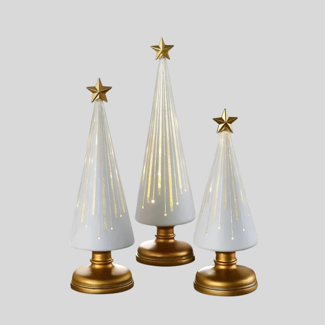 Verlichte kerstboomdecoratie voor binnen