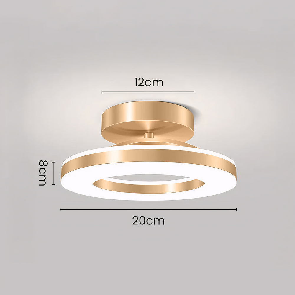 Aurion moderne LED plafondlamp