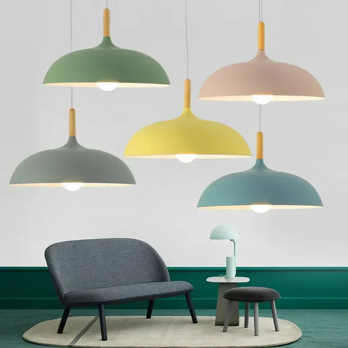 ScandiLuxe houten plafondlamp