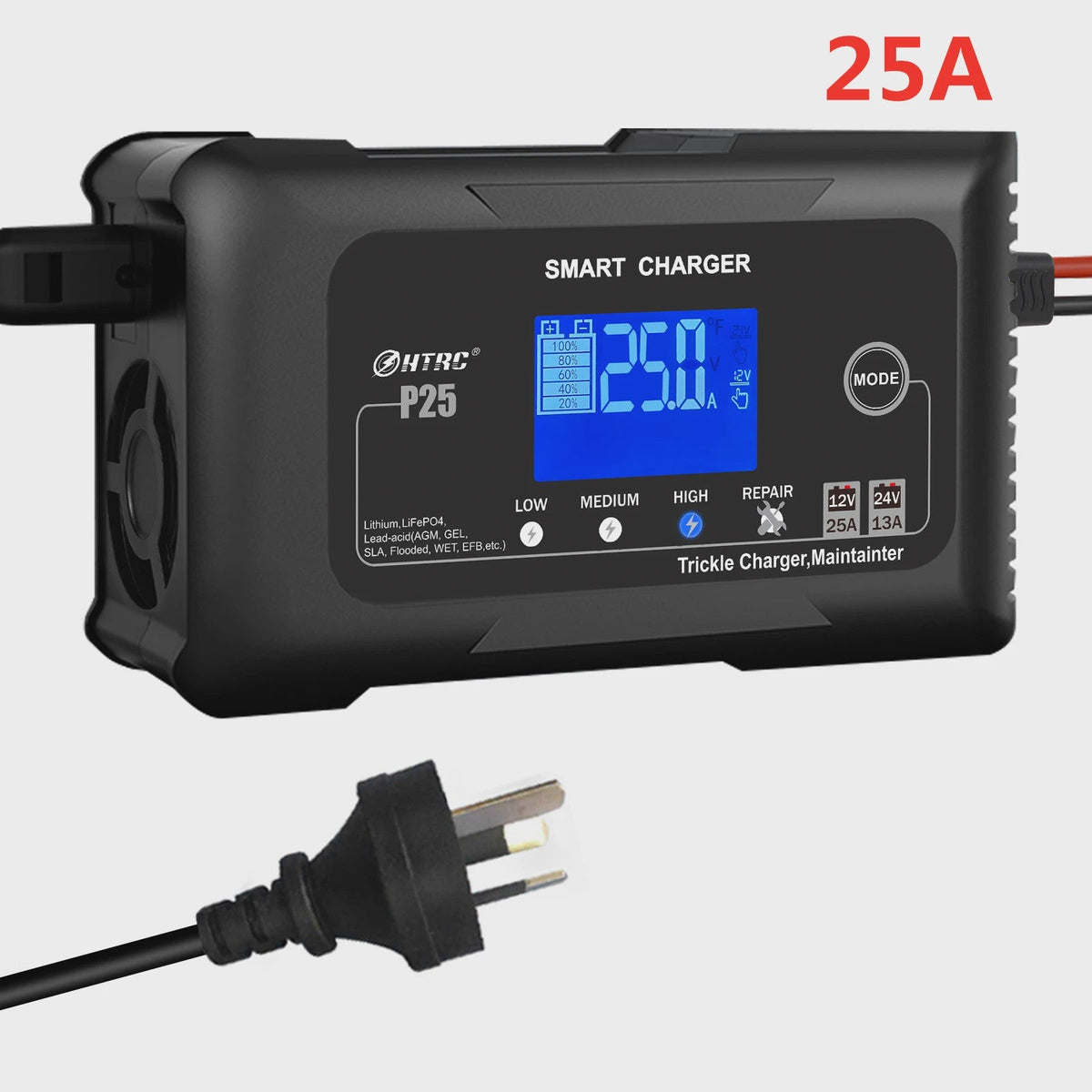 Slimme automatische acculader