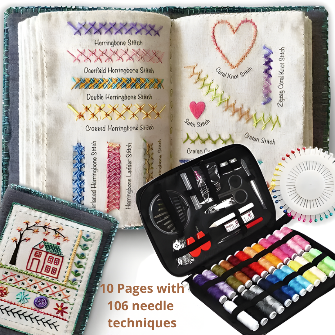 Leer borduren borduurboek voor beginners