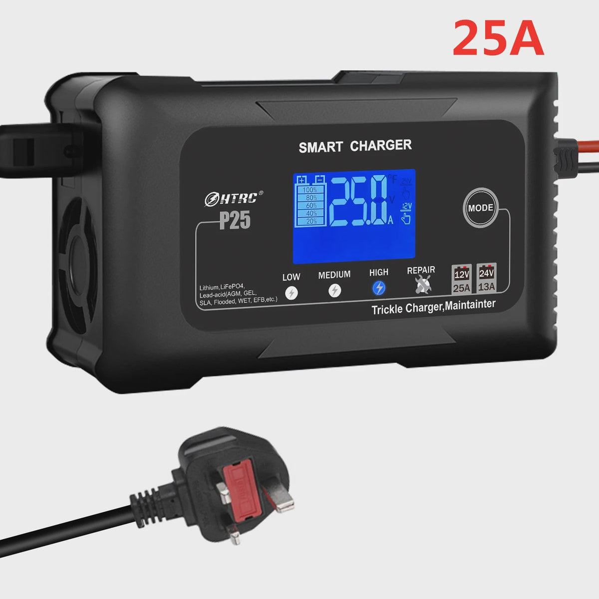 Slimme automatische acculader