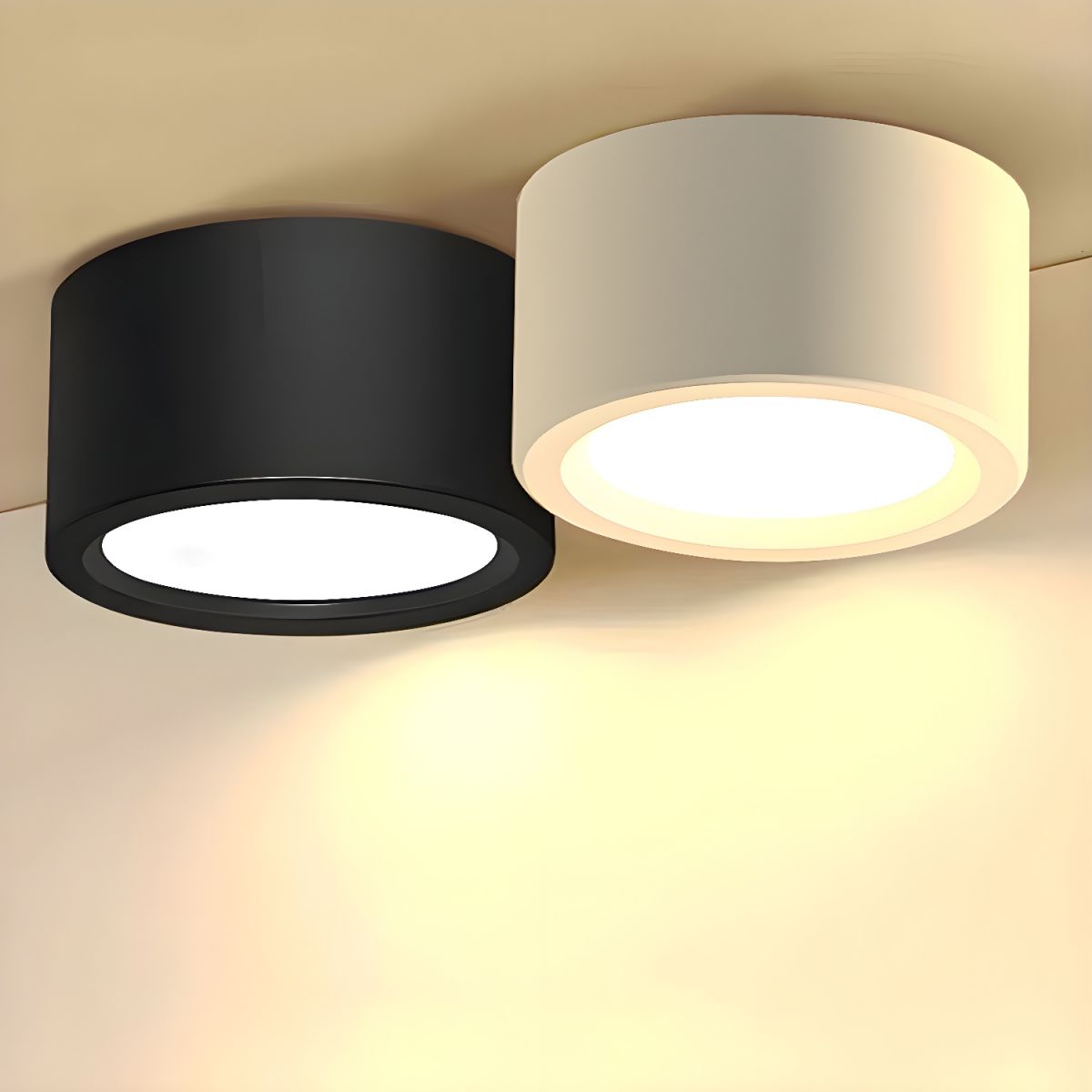 LumiGlow ronde opbouw plafondlamp