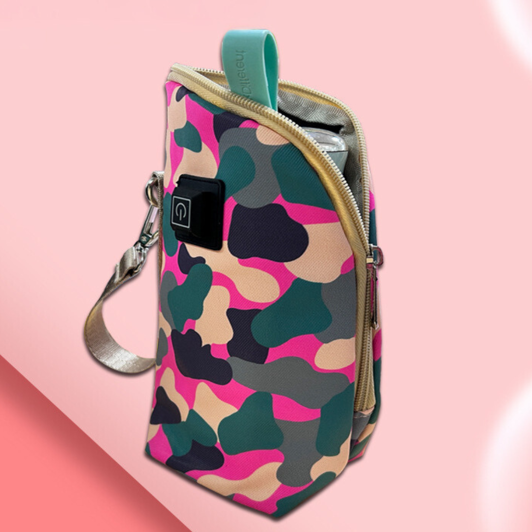 Draagbare USB-babyflessenwarmer