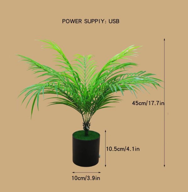 Palmboomlamp Kunstmatige Arecapalm