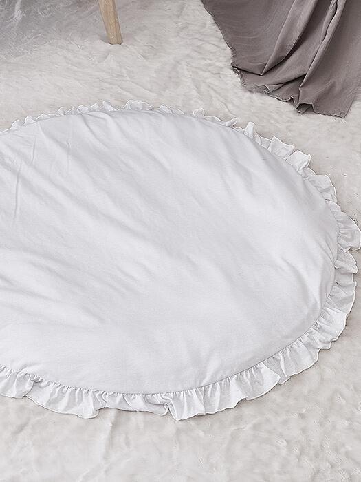 Zachte Baby Speelmat met Ruffle Rand