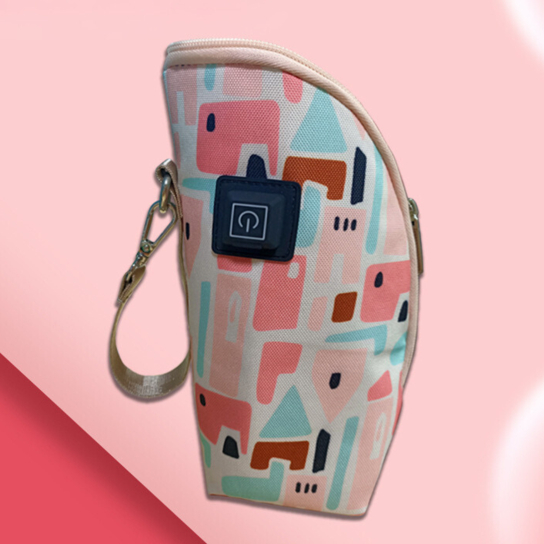 Draagbare Babyflessenwarmer