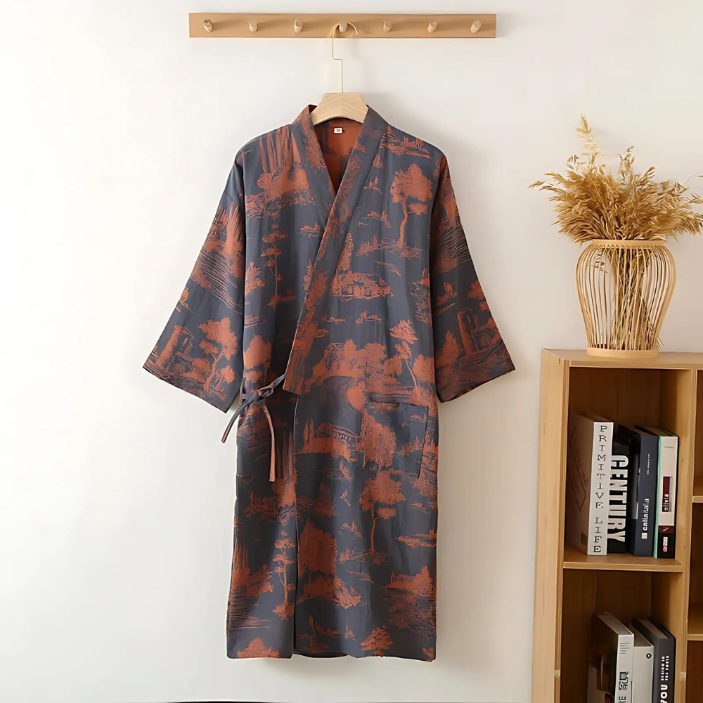 Kimono Badjas Katoen Bohemian