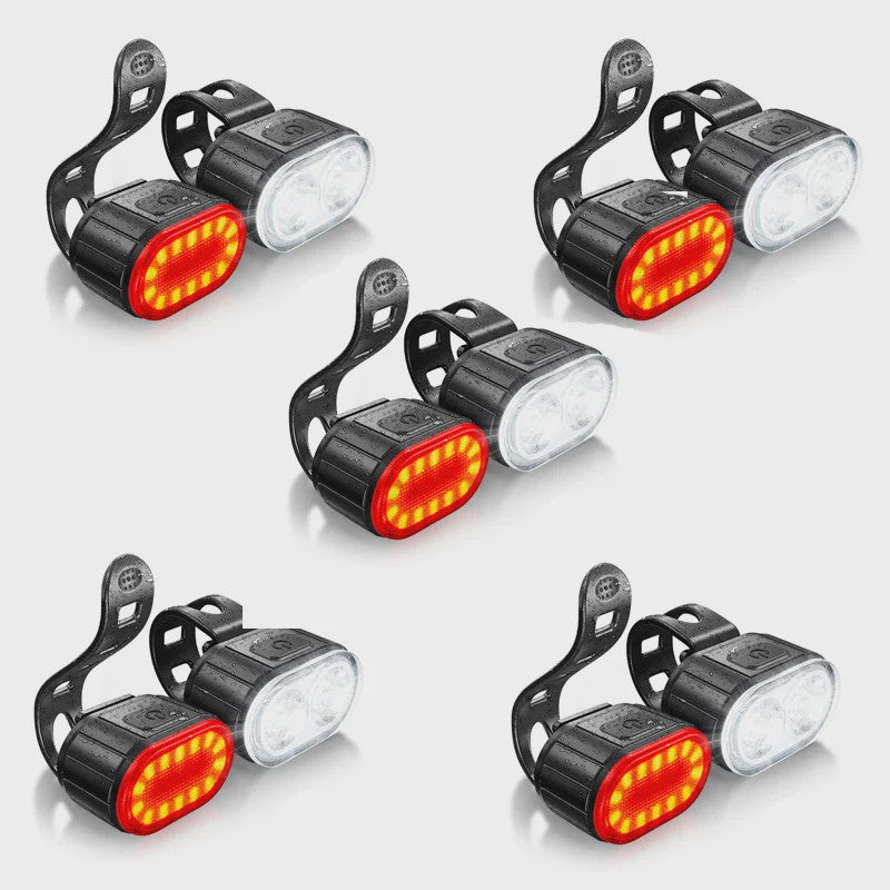 Oplaadbare Fietsverlichting Set met USB