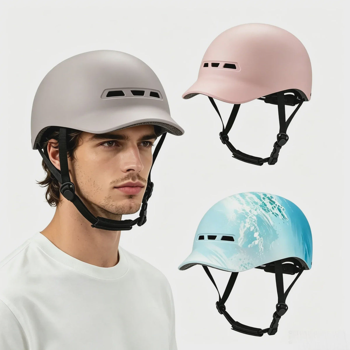 Lichtgewicht Baseball Cap Fietshelm