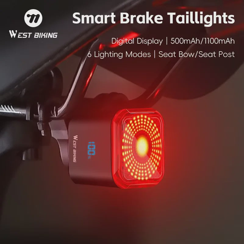 Intelligent Fietsachterlicht met Remdetectie