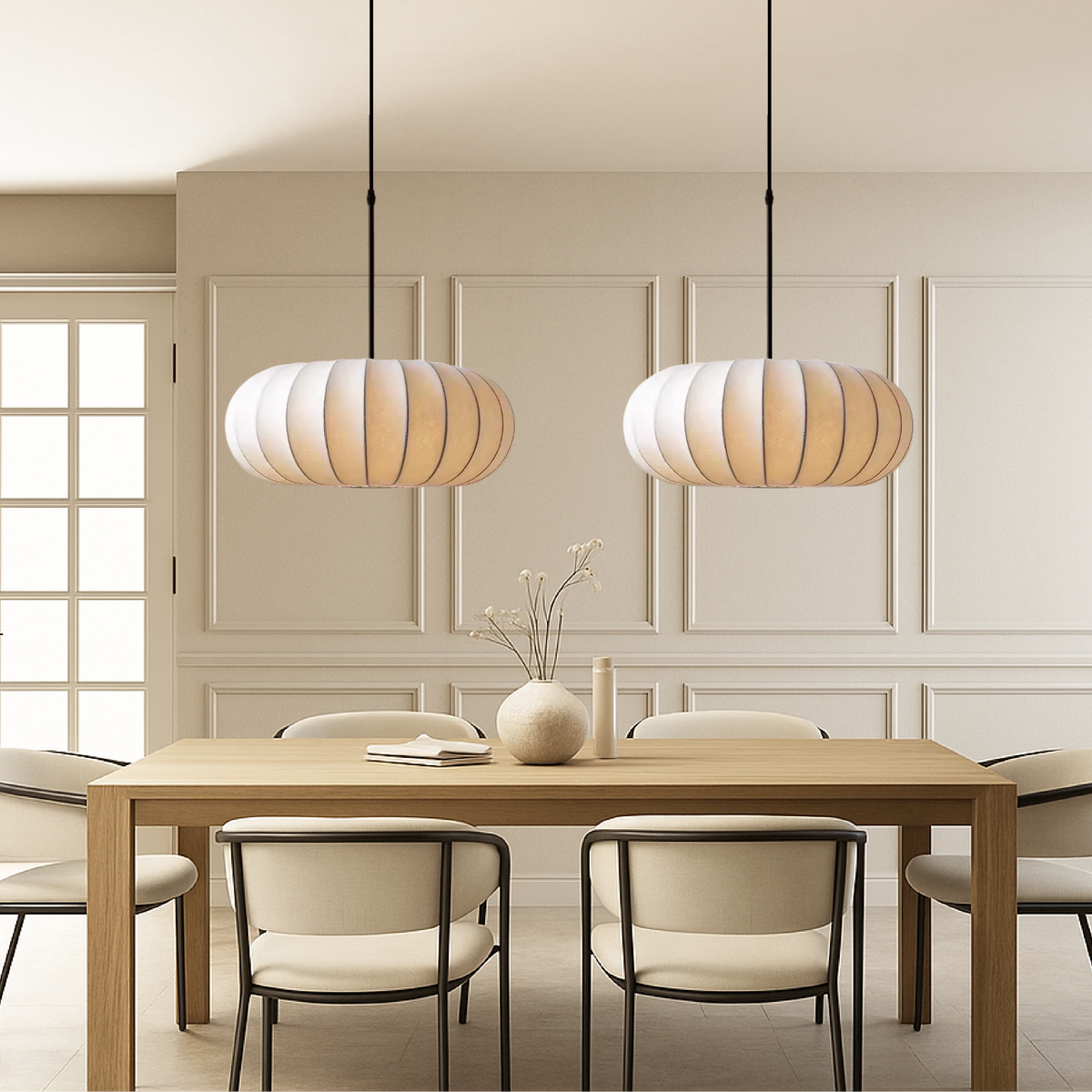 Verona zijden hanglamp