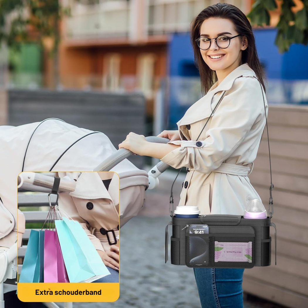 StrollEase handige kinderwagen organizer