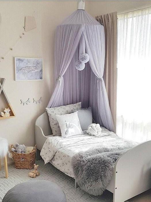 Ronde Bedhemel voor Kinderkamer