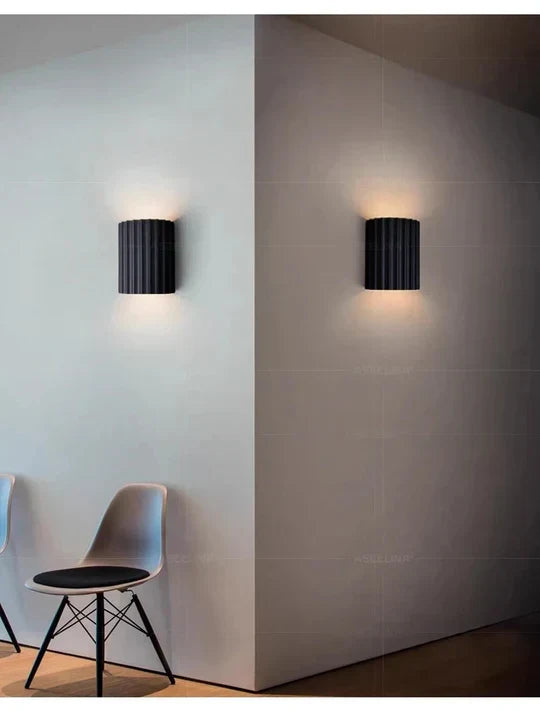 ResinGlow moderne hars wandlamp